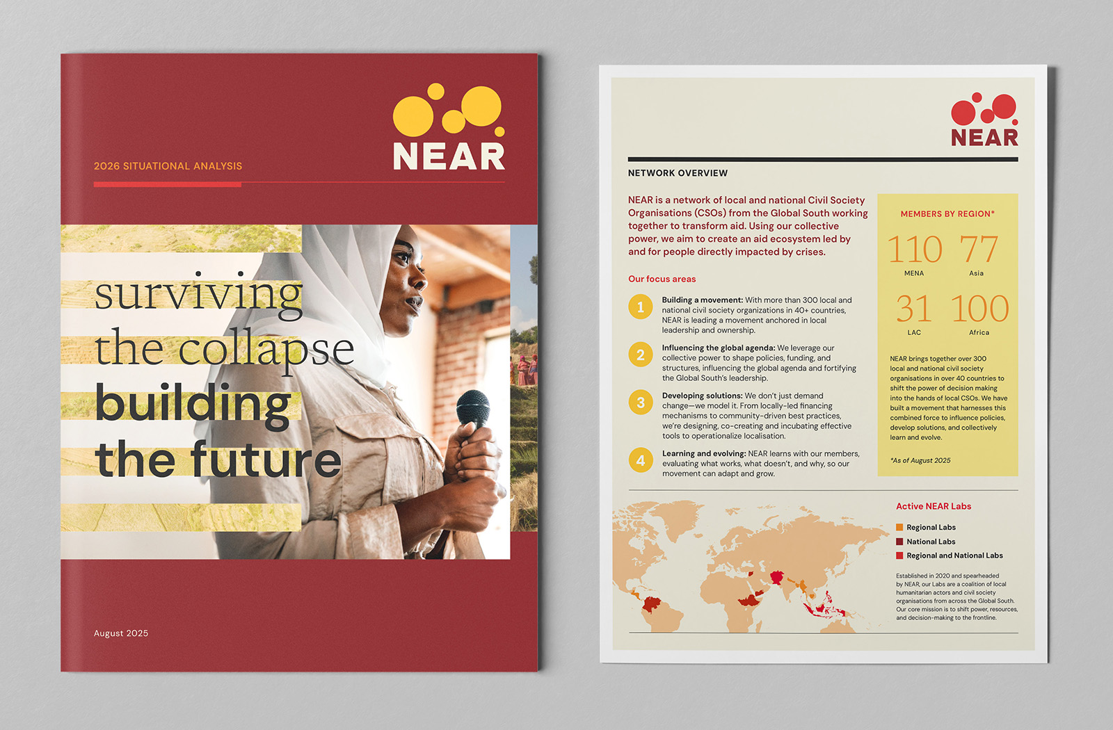 Brochure cover and one pager